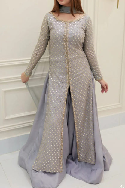 GREY KURTA