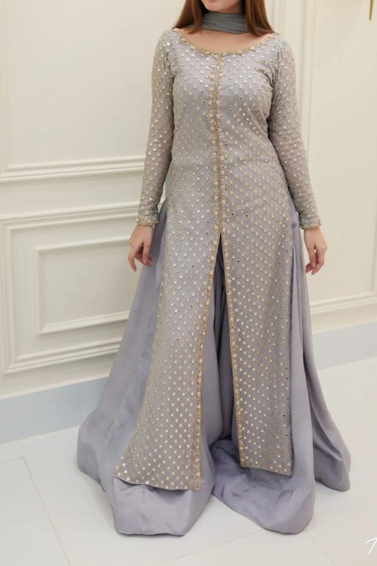 GREY KURTA