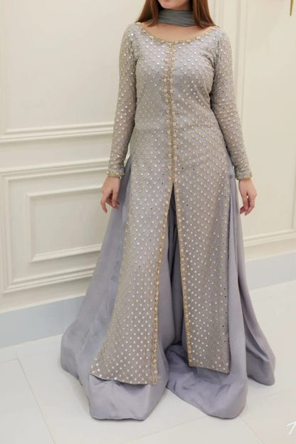 GREY KURTA