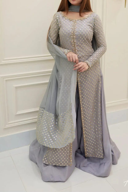 GREY KURTA
