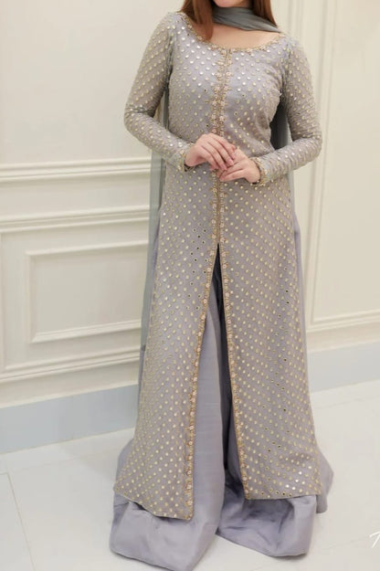GREY KURTA